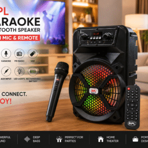 Bluetooth Wireless Speaker with Mic for karaoke,